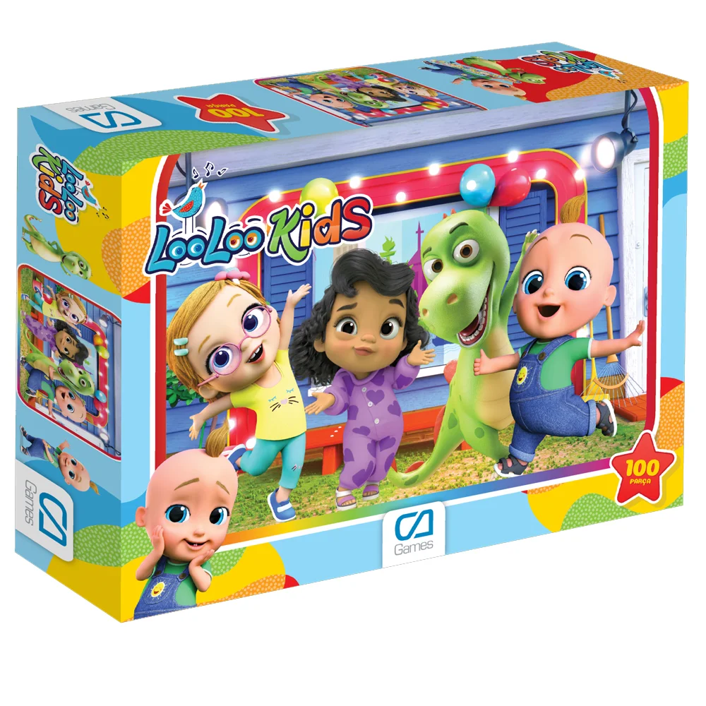 Ca Games Puzzle 100 Parça Loolookids Ca100-5279