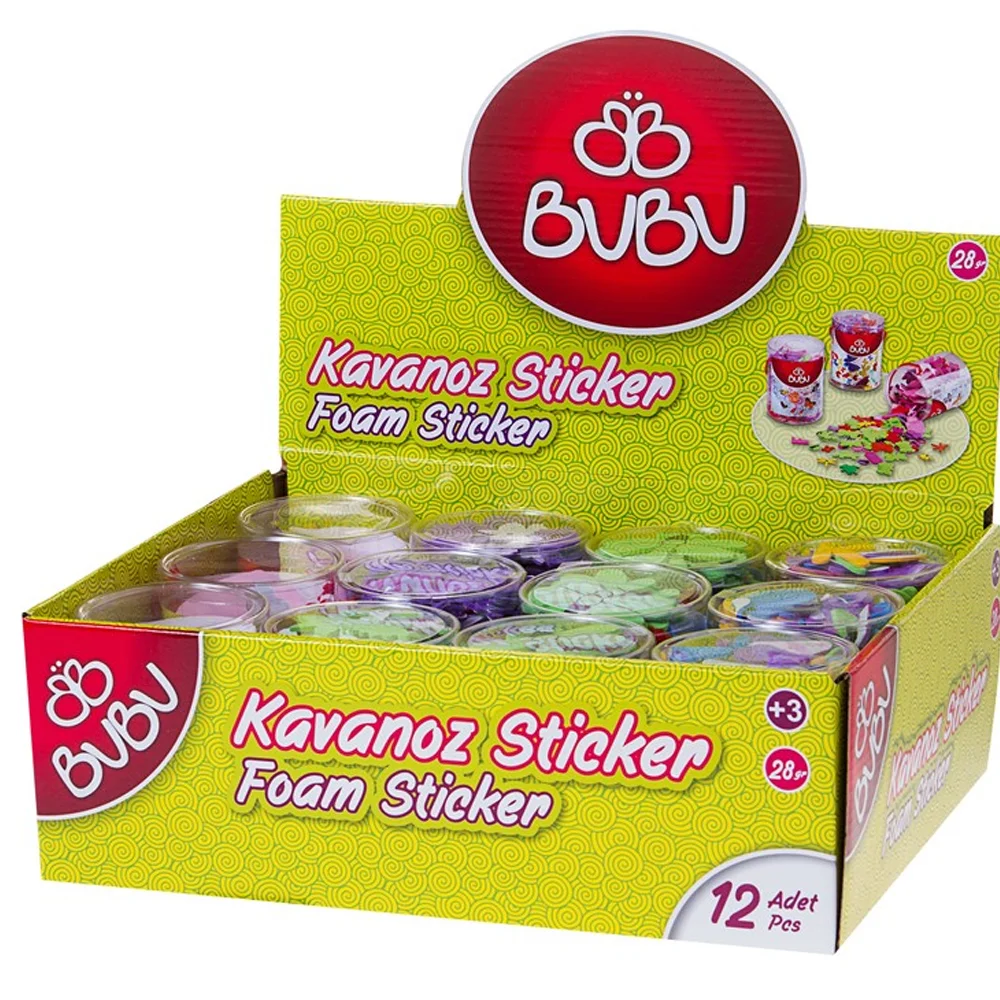 Bu-Bu Eva Harf Sticker 28 Gr Bubu-00048