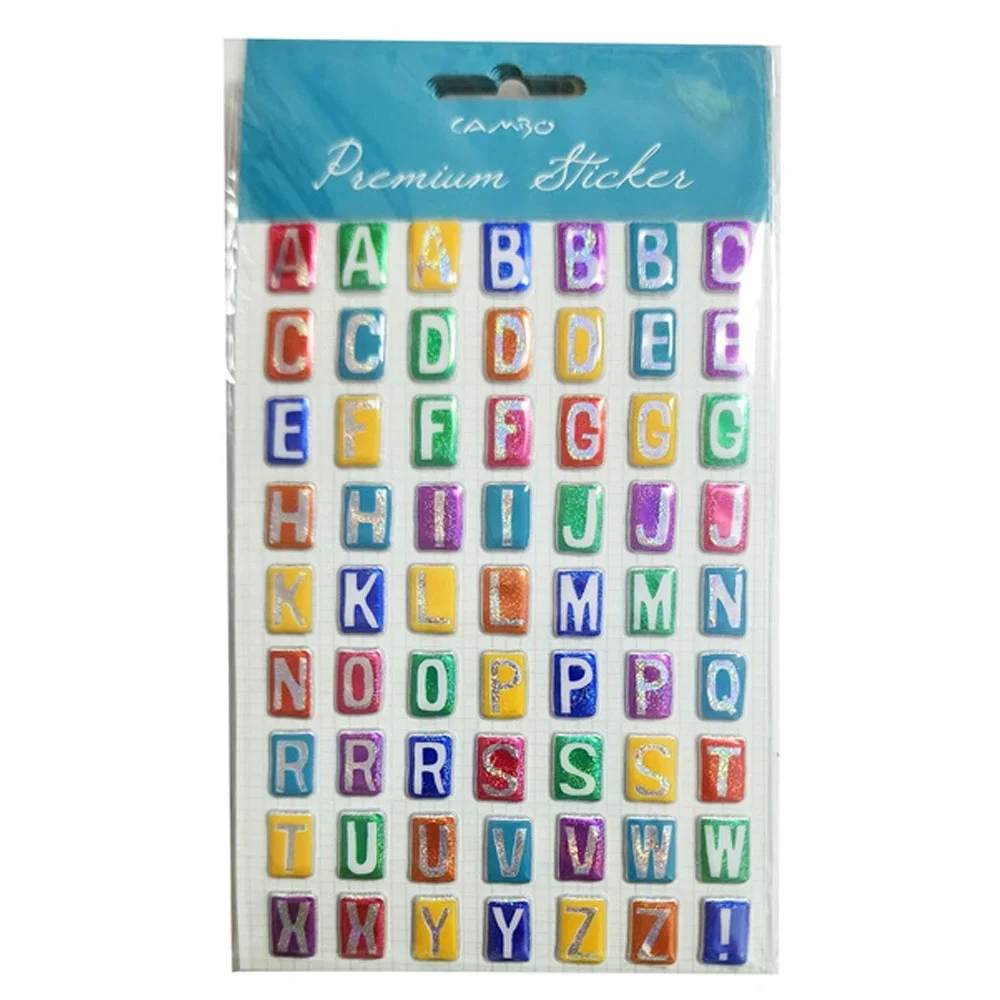Bu-Bu Puf Harf Sticker