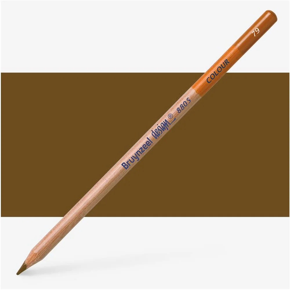 Bruynzeel Design Colour Burnt Ochre Pencils