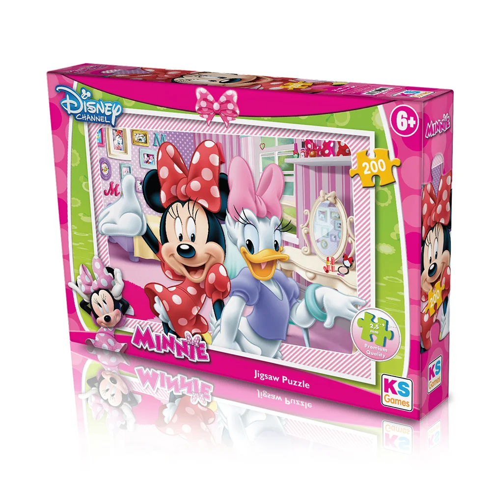 Ks Games Puzzle 200 Parça Minnie 113