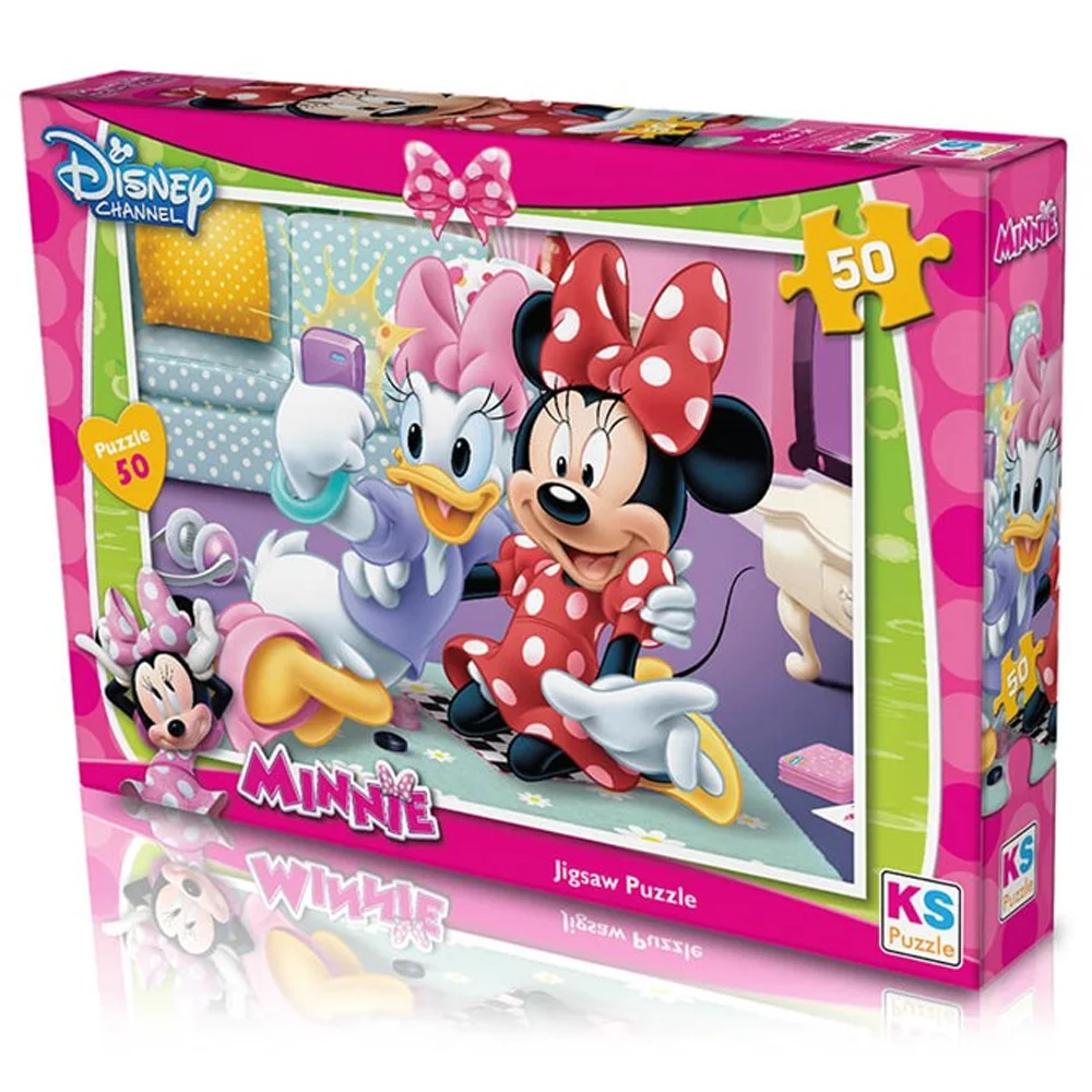 Ks Games Puzzle 50 Parça Minnie 709