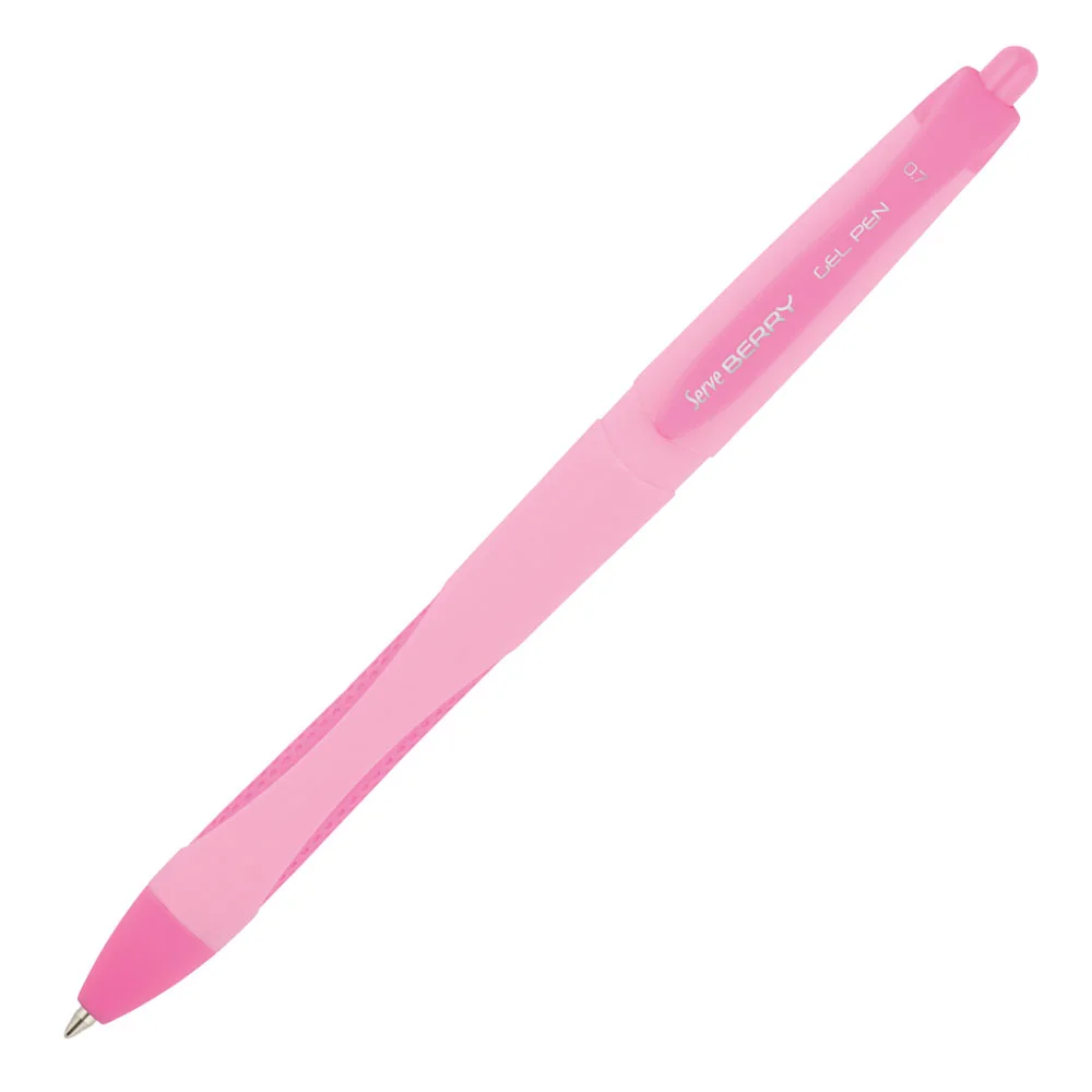 Serve Jel Kalem Berry 0.7 Mm Pastel Pembe