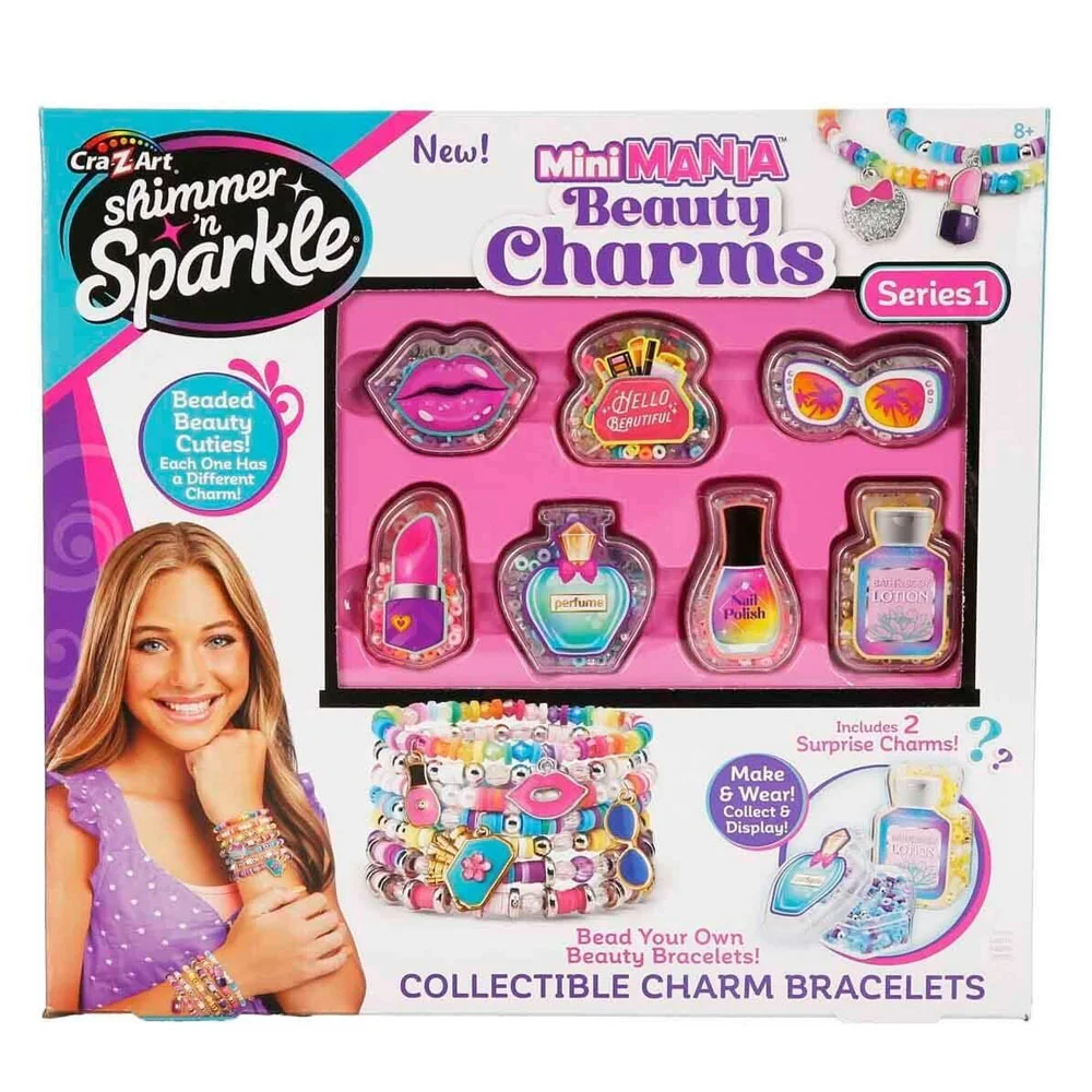 Sunman Hobi Set Shimmer N Sparkle Mini Mania Beauty Charms 65608