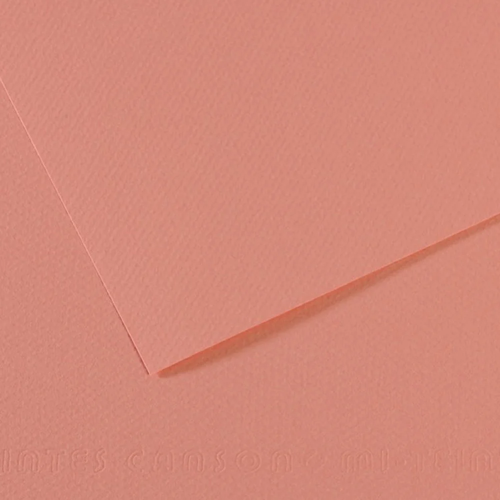 Canson Fon Kartonu (Dokulu) Mı-Teıntes Sh Canmt 50x65 160 GR Pink 352