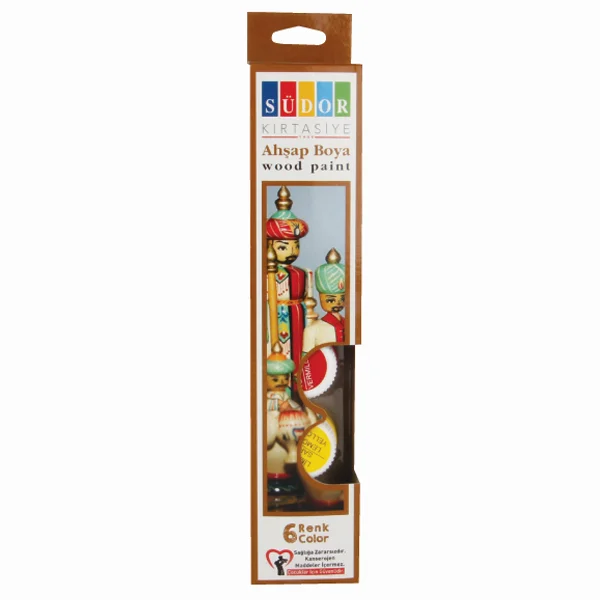 Südor Ahşap Boya 15 ML 6 Renk SD123