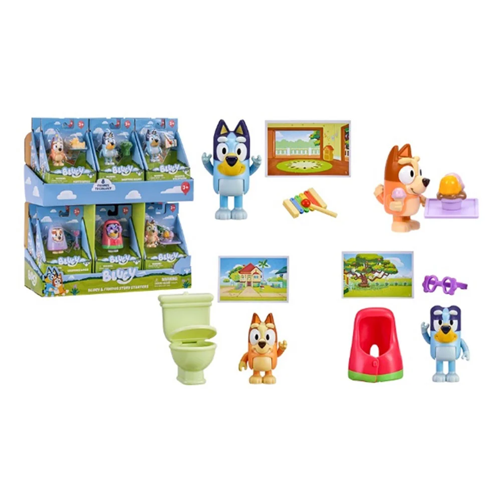 Neco Bluey Tek Figür Aksesuarlı Set - Asorti