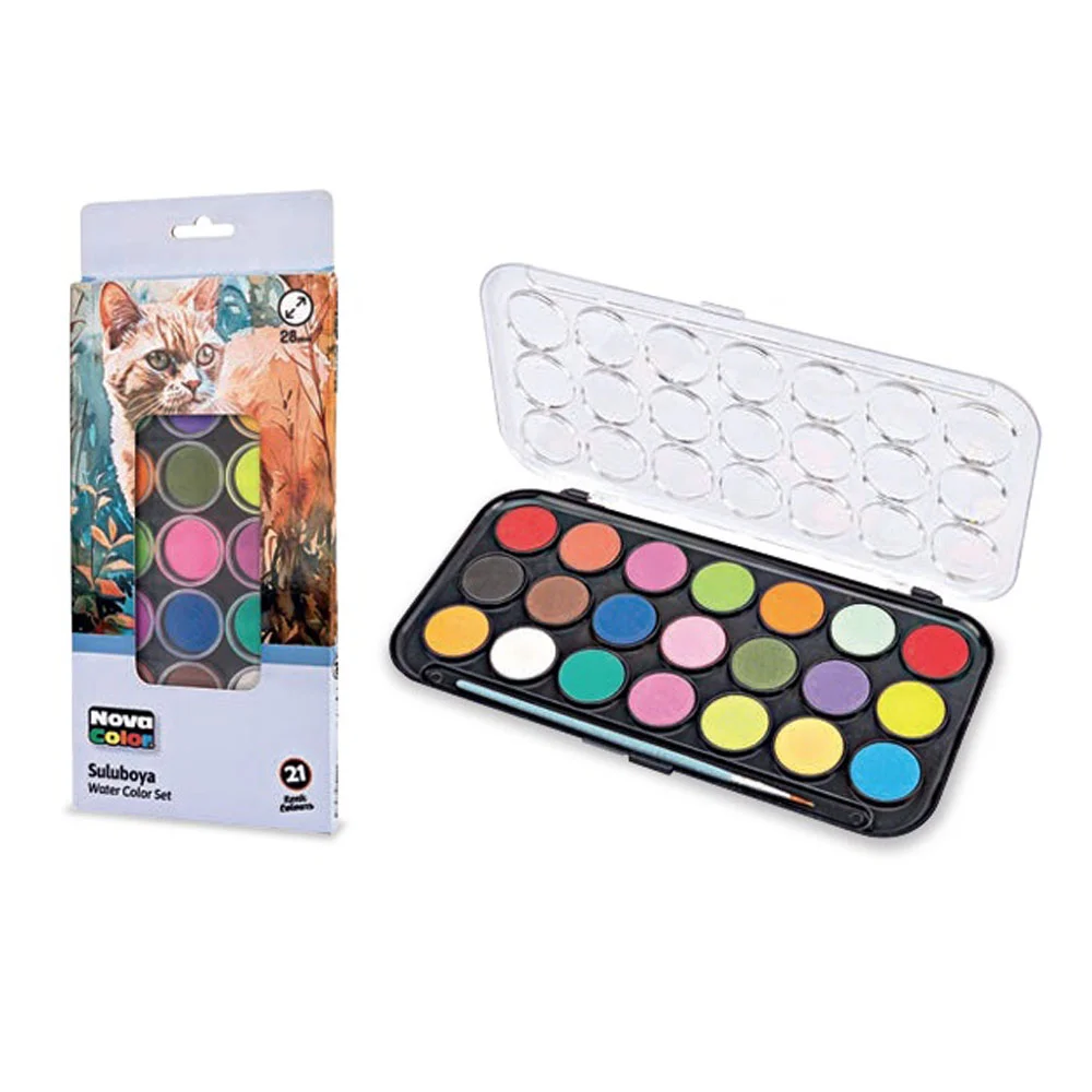 Nova Color Sulu Boya 21 Li Nc-392