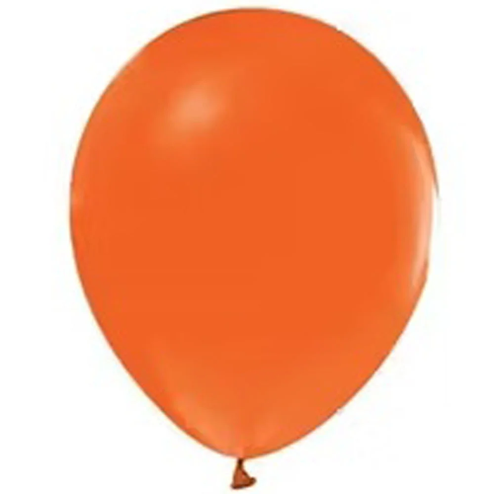 Balonevi 12" Baskı Balonu Neon Turuncu 100 Lü