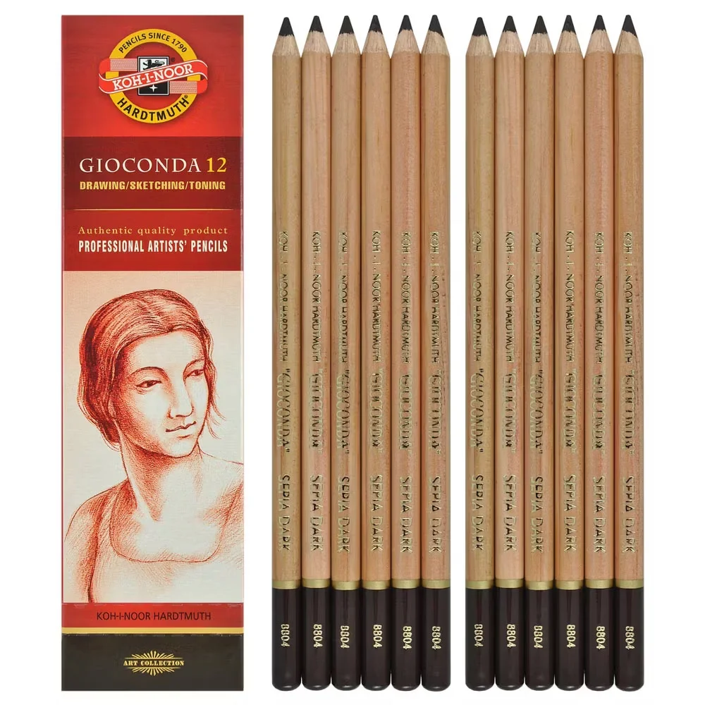 Kohinoor Gioconda Dark Brown Sepia Kalem 8804/12