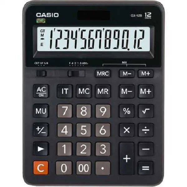 Casio Hesap Makinesi Masaüstü 16 Hane GX-16B