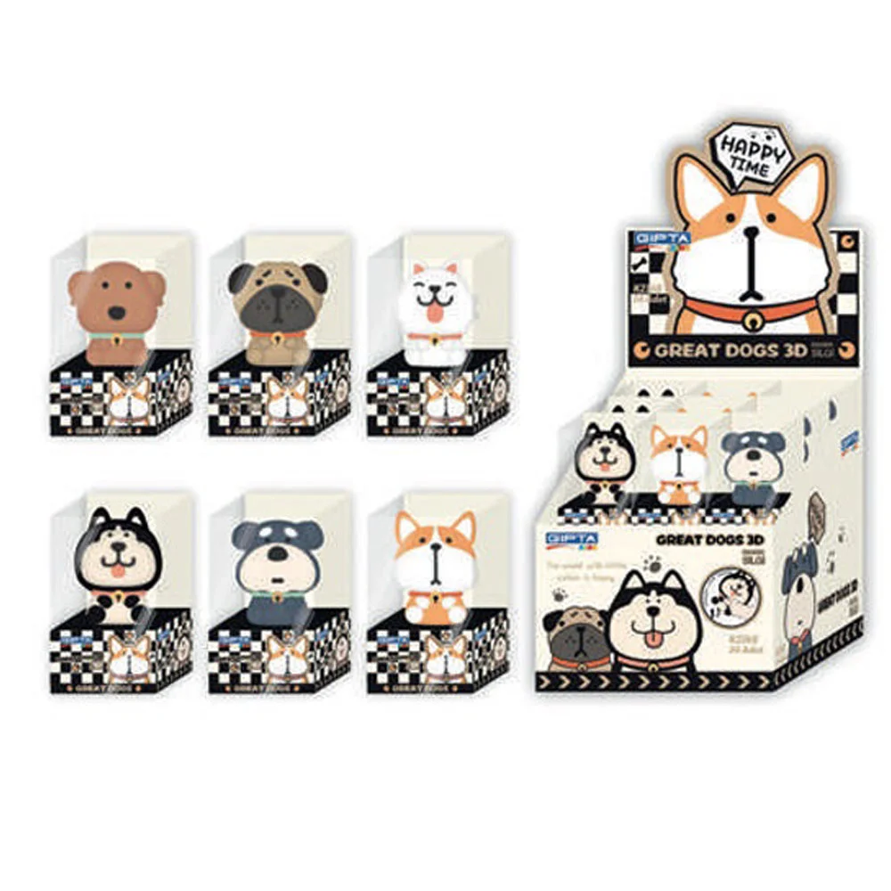 Gıpta Silgi Great Dogs 3d 24 Lü K2368