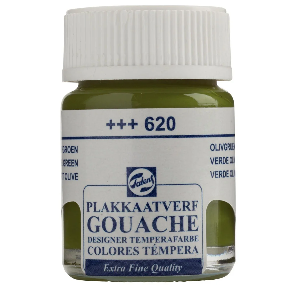 Talens Gouache Jar 16 Ml Olive Green