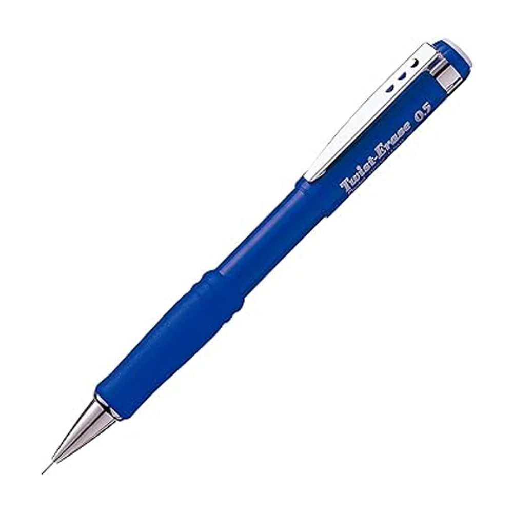 Pentel Versatil Kalem Twist Metal Klipsli Büyük Boy Silgili 0.5 MM QE515-CX