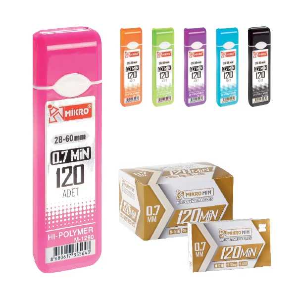 Mikro Min 60 MM 0.7 MM 120 Lİ M-1260