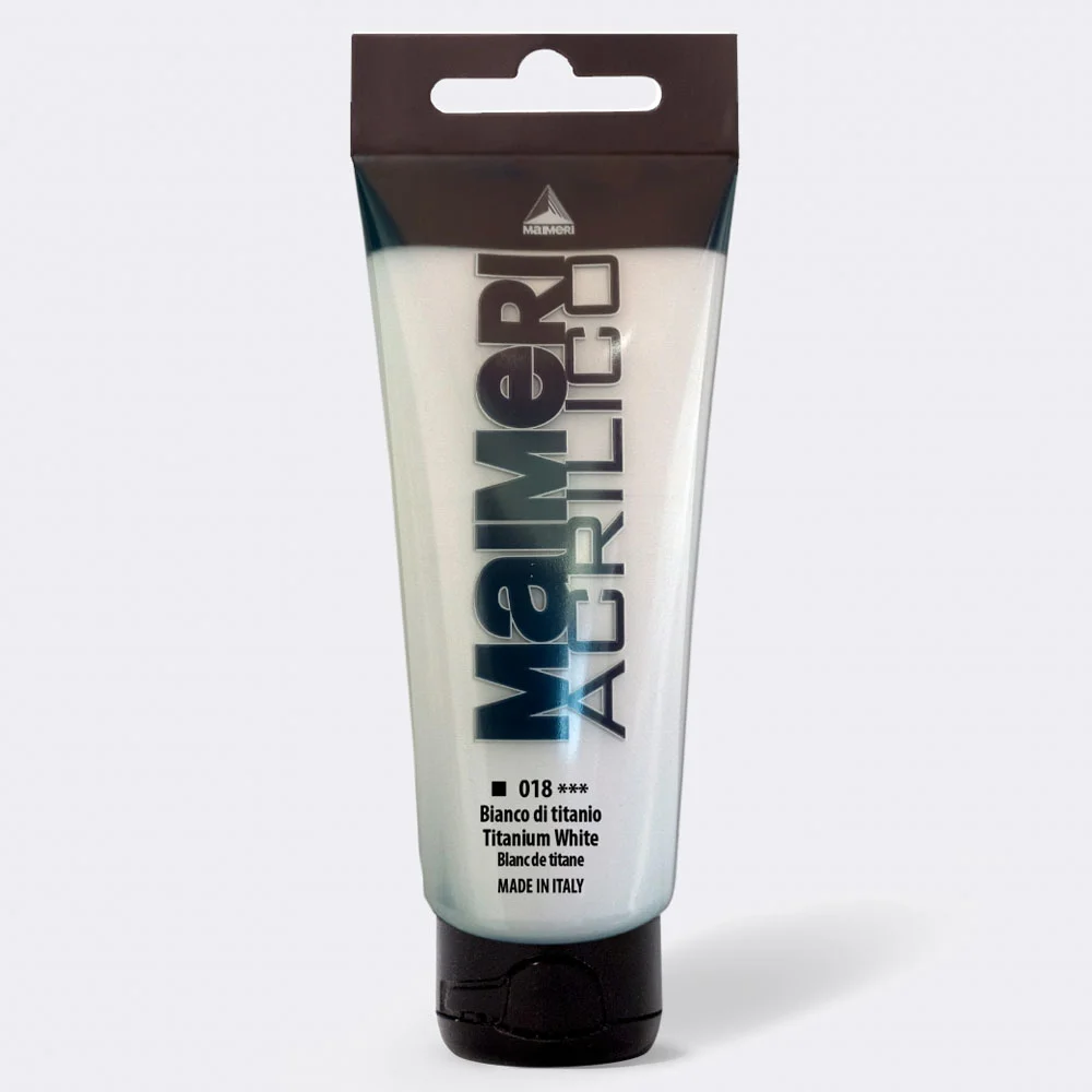 Mai Acrilico 200 ml Titanium White