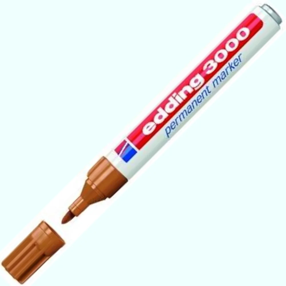 Edding Markör Permanent Yuvarlak Uçlu 1.5-3 MM Kahverengi 3000