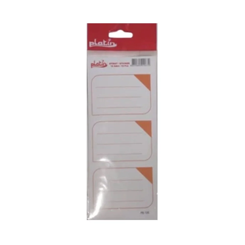 Platin Okul-Ofis Etiketi 8,5x19,5 PE-120