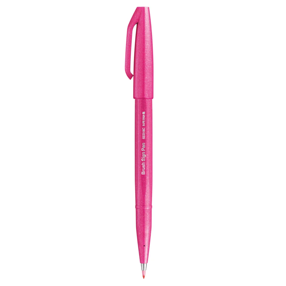 Pentel Brush Sing Fırça Uçlu Kalem Pink SES15C-PX