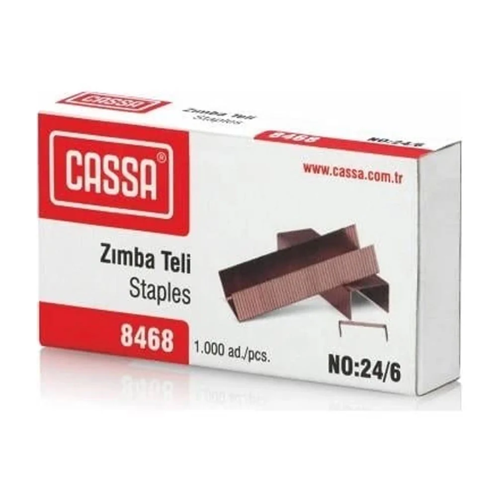 Cassa Zımba Teli No: 24/6 Sarı 8468