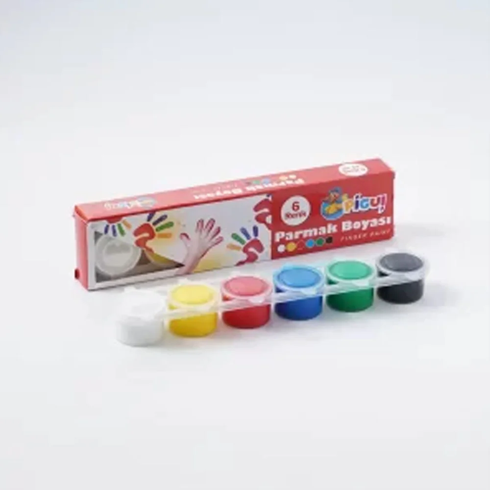 Pigui Parmak Boyası 6 Lı 25 Ml Pgpb-81