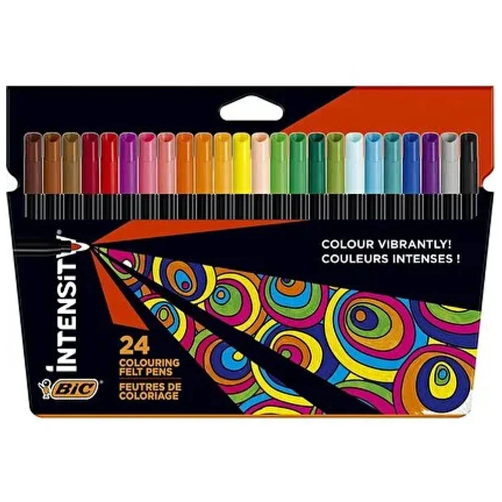 Bic Intensity Keçeli Kalem 24 Renk