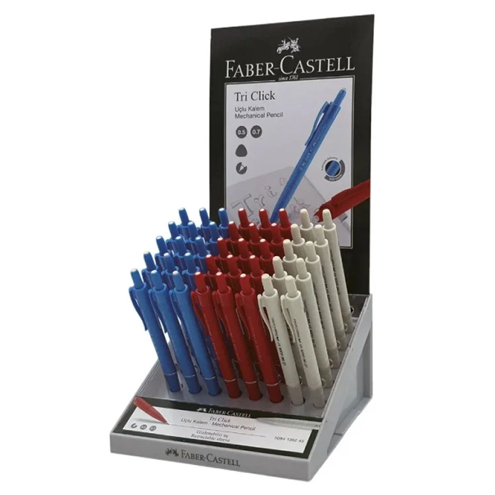 Faber-Castell Versatil Kalem Tri Click Soft T Retro 0.7 0.5 100X 5084136245000