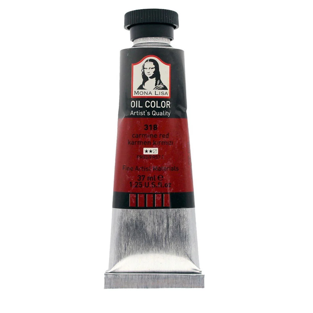 Monalisa Yağlı Boya 37 Ml Karmen Kırmızı 318