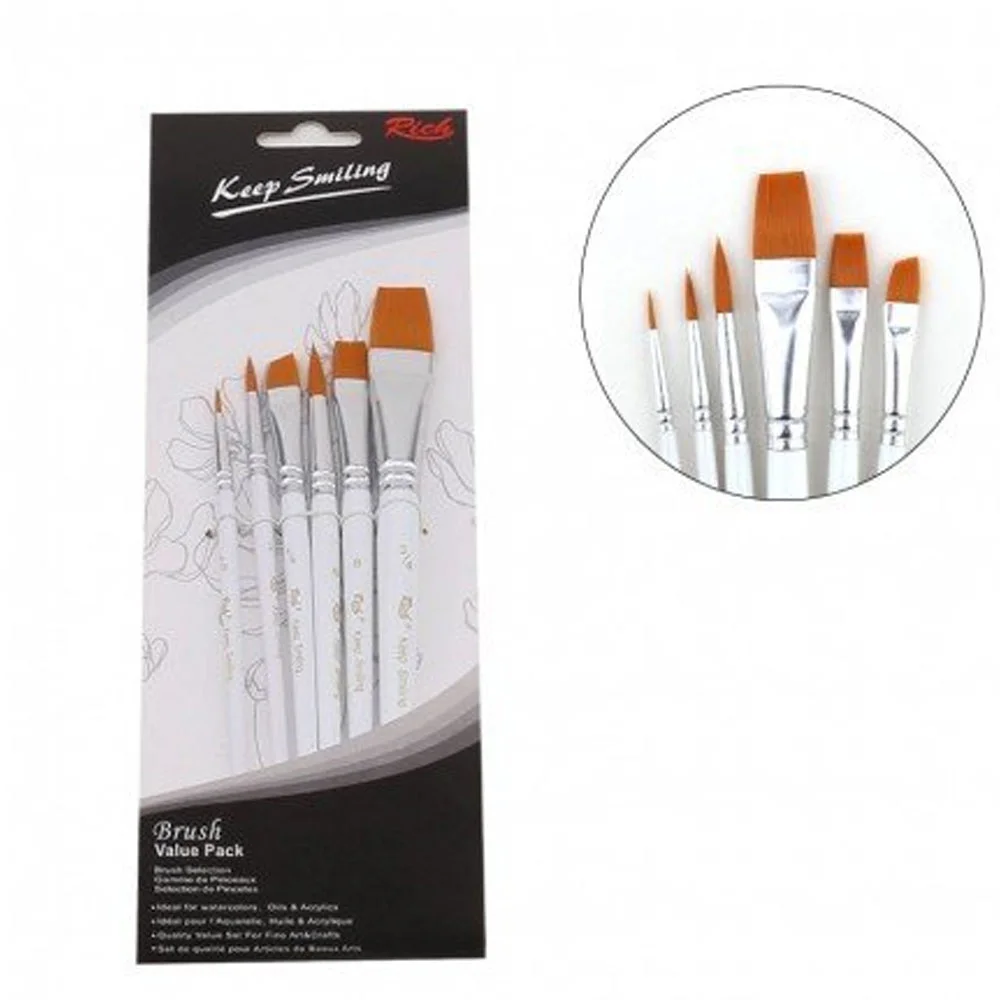 Rich Fırça Keep Smile 6 Lı Set