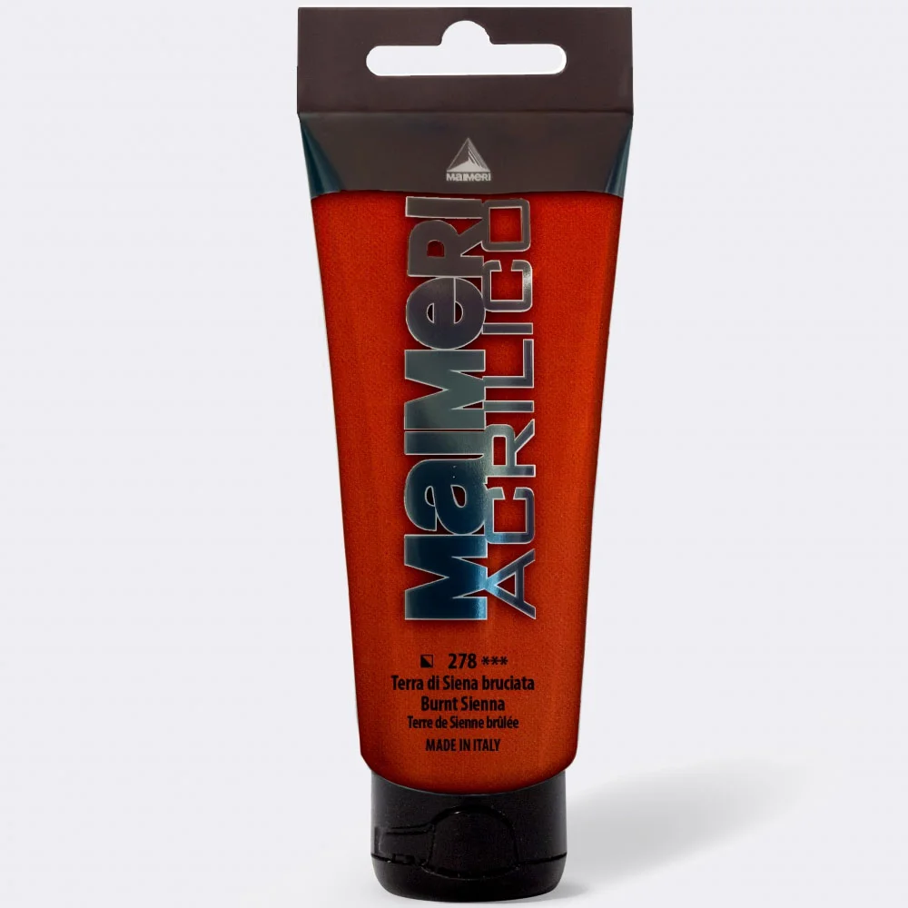 Mai Acrilico 200 ml Burnt Sienna