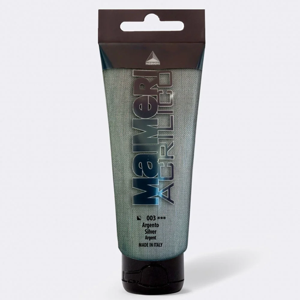 Mai Acrilico 200 ml Silver