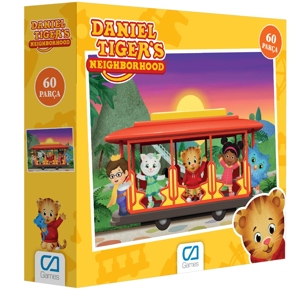 Ca Games Puzzle 60 Parça Daniel Tigers Ca60-5242