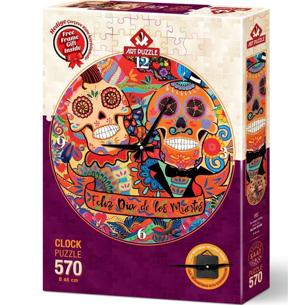 Art Puzzle 570 Parça Mutlu Son Saat 5007
