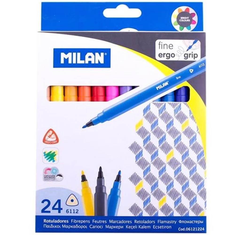 Milan Keçeli Kalem 24 LÜ ML 80159