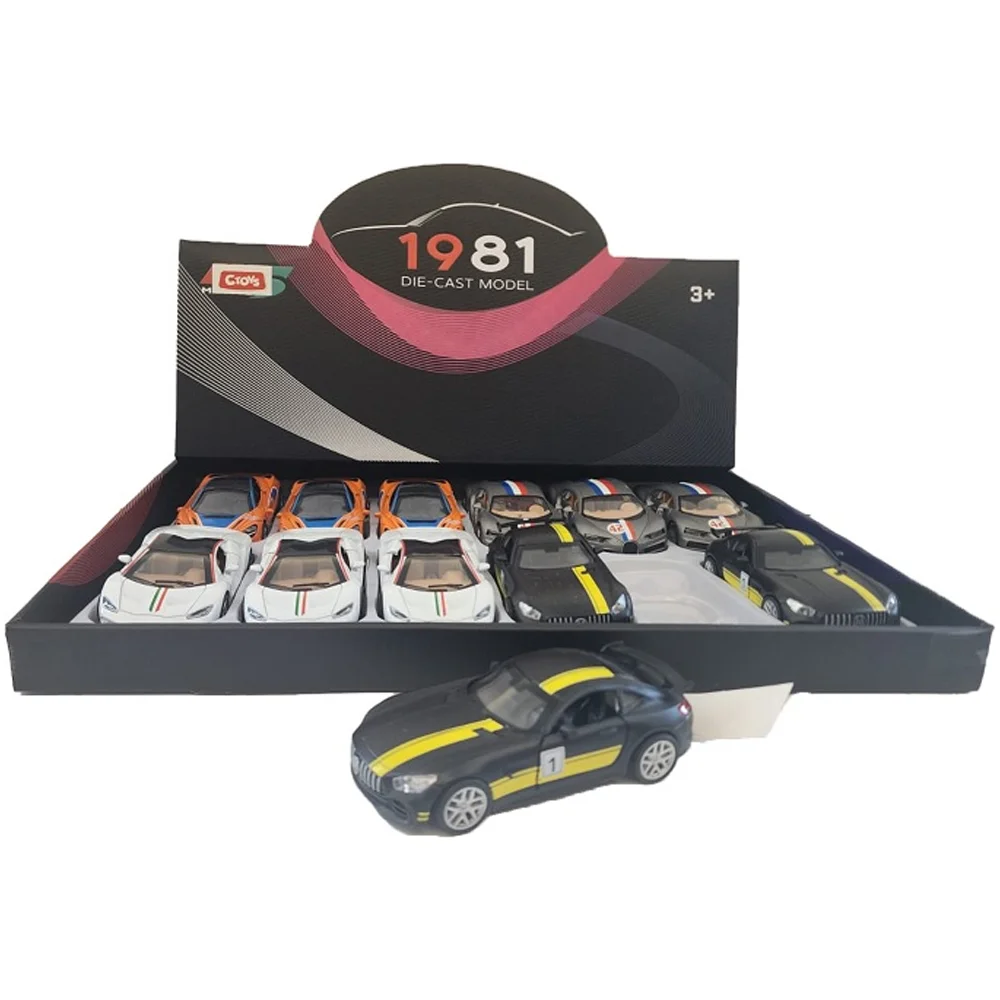 Ctoy Oyuncak Çek Bırak Kapıları Açılan Model Araba 1:32 CTOY-6632-46S