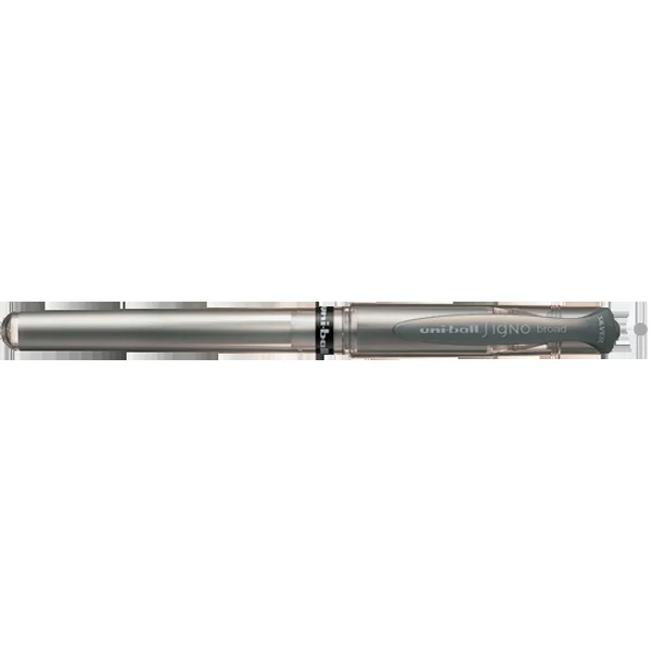 Uni-Ball Roller Kalem Signo Broad Jel Bilye Uç Davetiye 1.0 MM Gümüş UM-153