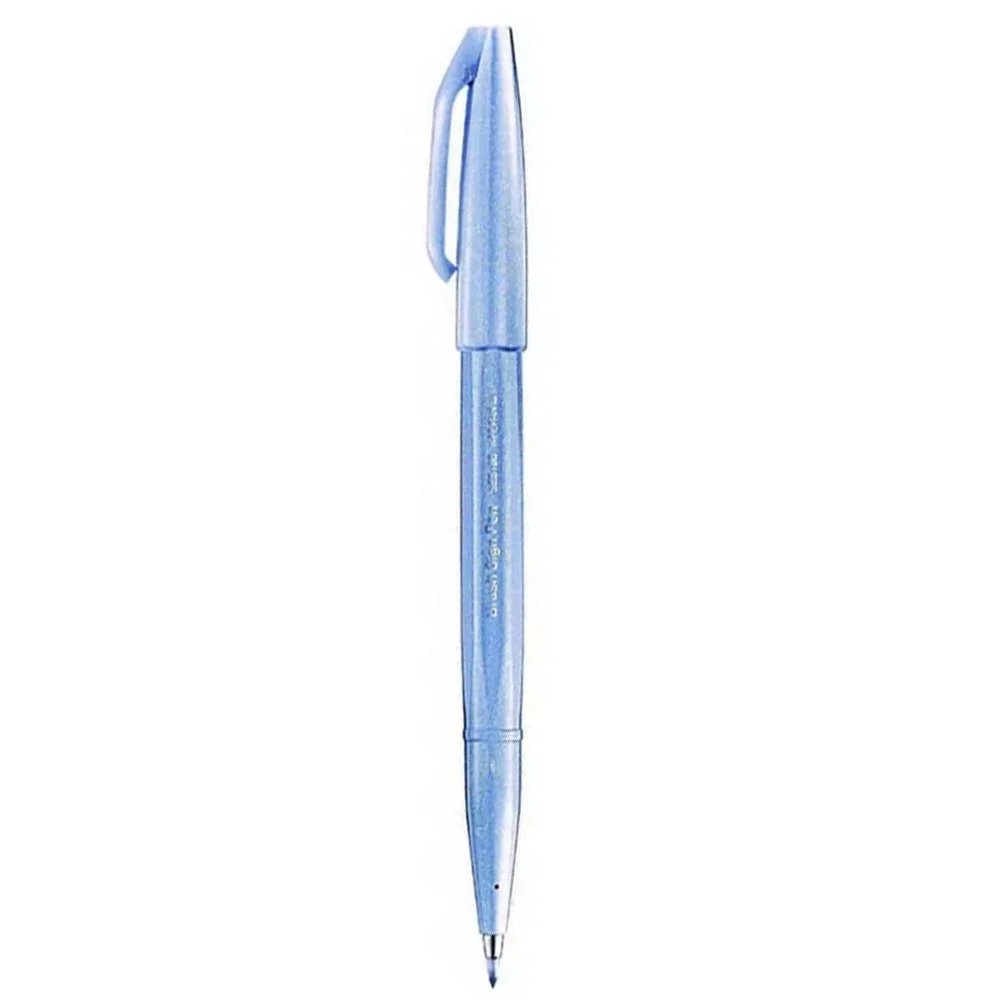Pentel Brush Sing Fırça Uçlu Kalem Grey Blue SES15C-S3X