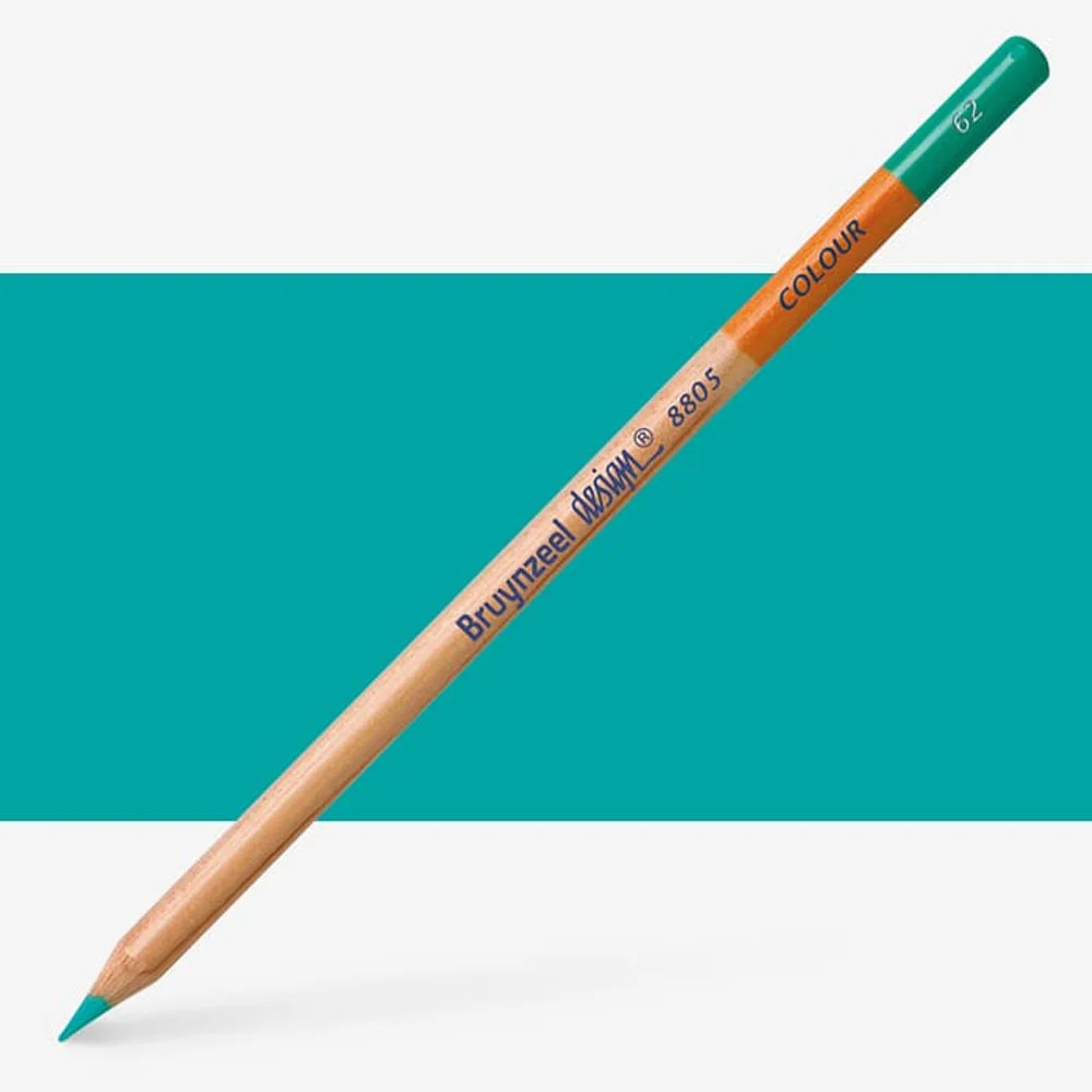 Bruynzeel Design Colour Emerald Green Pencils