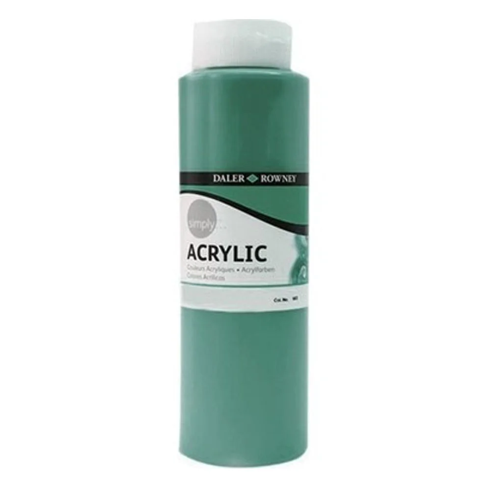 Daler Rowney Simply Akrilik 750 Ml Medium Green