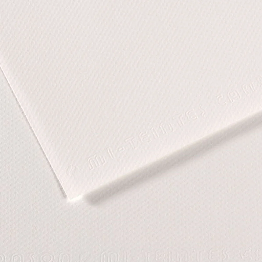 Canson Fon Kartonu (Dokulu) Mı-Teıntes 50x65 160 GR Whıt 335