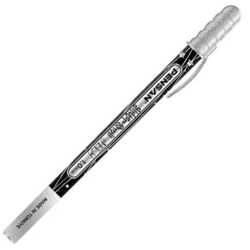 Pensan Jel Kalem Jely 1.0 MM Glitter Simli Gümüş 2800