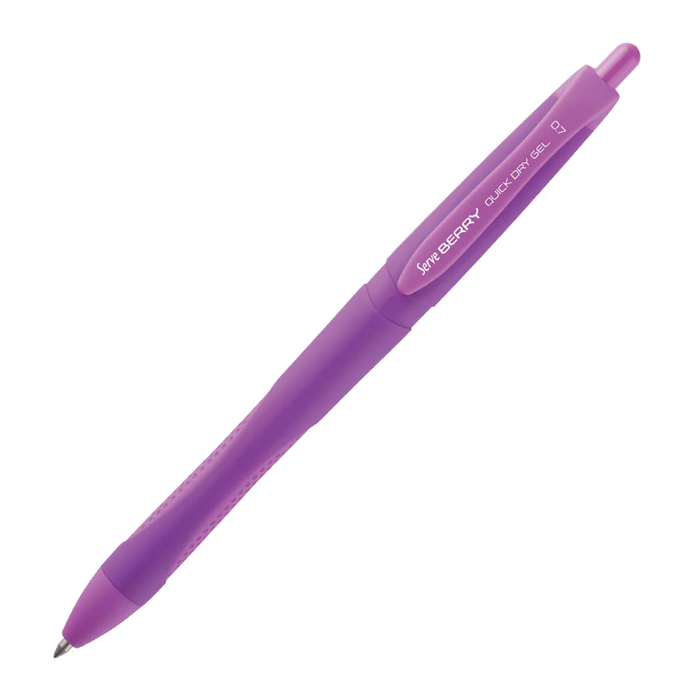 Serve Jel Kalem Berry 0.7 mm Koyu Lila 12