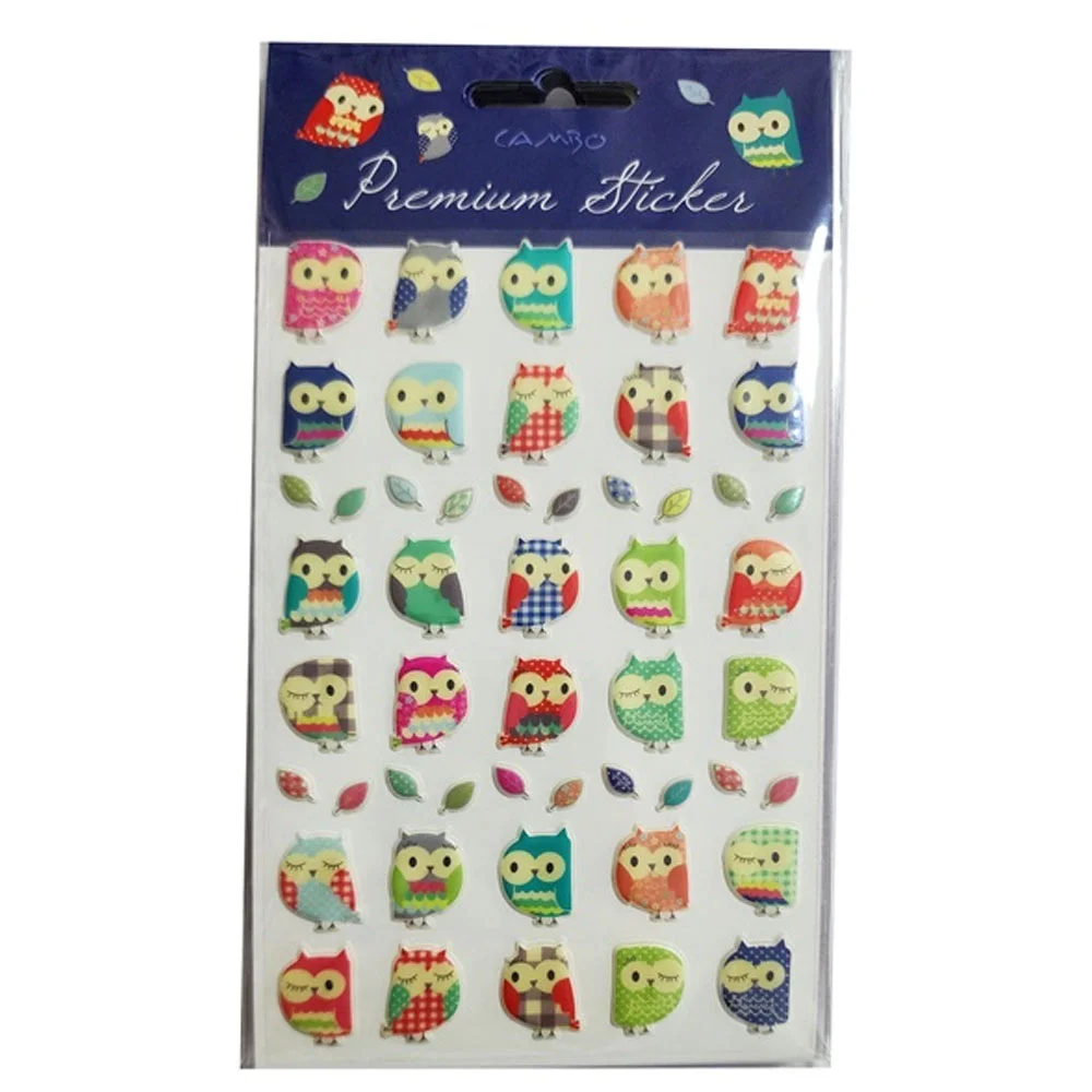 Bu-Bu Puf Baykuş Sticker