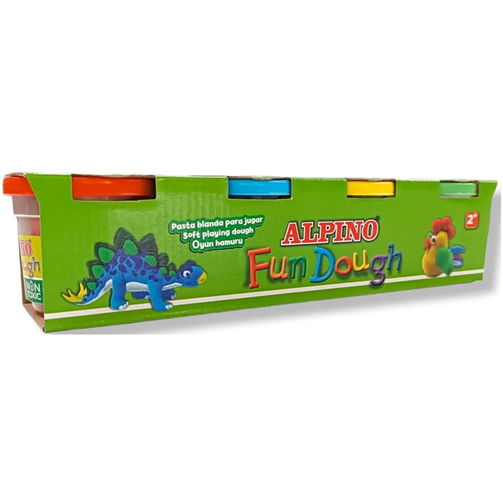 Alpino Oyun Hamuru 4 LÜ 100 GR DP000401