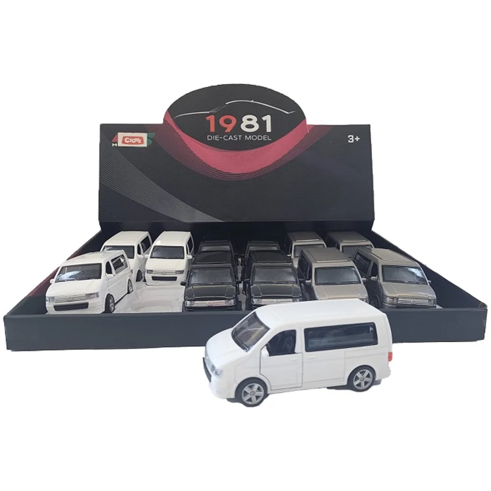 Ctoy Oyuncak&nbsp;Çek Bırak Kapıları Açılır Minibüs 1:32 CTOY-6632-09