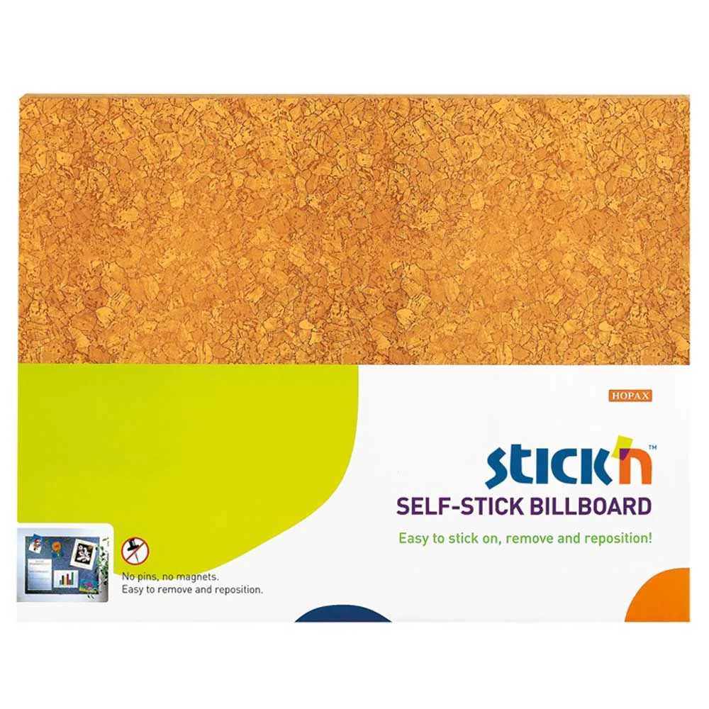 Hopax Stickn Yapışkanlı Pano 58x46 Kahverengi 23023
