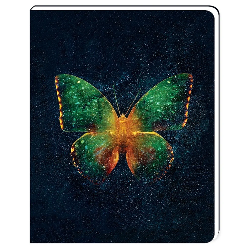 Keskin Color Bind-Note Butterfly Defter 13x16,5 80 Yp.Çiz.
