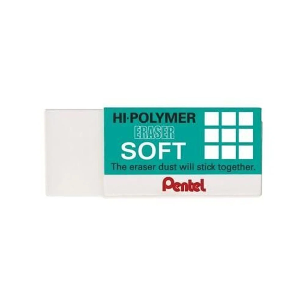 Pentel Hi-polymer Silgi Soft