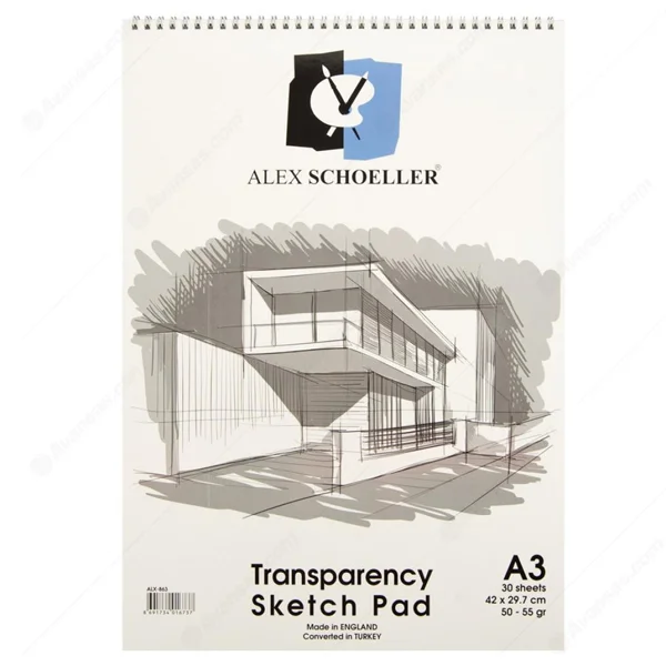 Alex Schoeller Aydınger Defter Eskiz Spiralli 30 YP A3 50/55 GR ALX-863