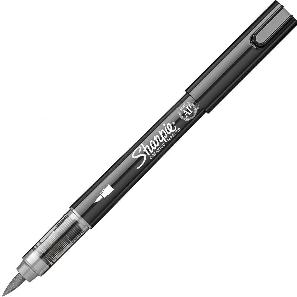 Sharpie Akrilik Markör Fırça Uç Açık Gri Sh-2218120